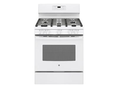 30" GE Free-Standing Self-Cleaning Gas Range - JCGB660DEJWW