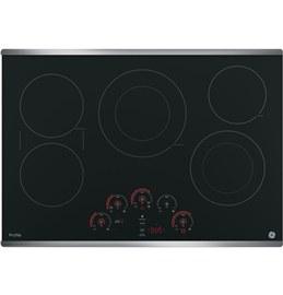 30" GE Profile Electric Cooktop with Built-In Touch Control - PP9030SJSS