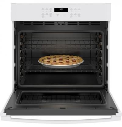 30" GE 5.0 Cu. Ft. Electric Self-Cleaning Single Wall Oven - JTS3000DNWW