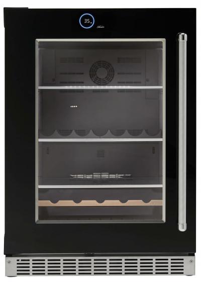 24" Silhouette Built-in Under Counter Refrigerator - SRVBC050L - SS