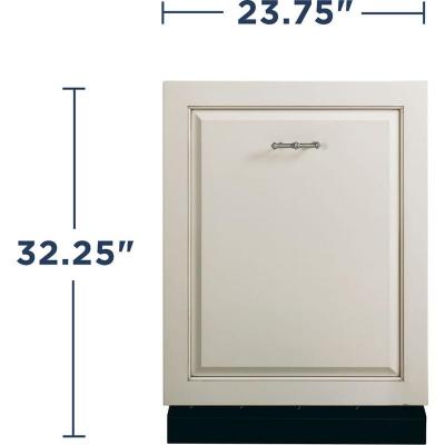 24" GE ADA Compliant Stainless Steel Interior Dishwasher with Sanitize Cycle - GDT226SILII