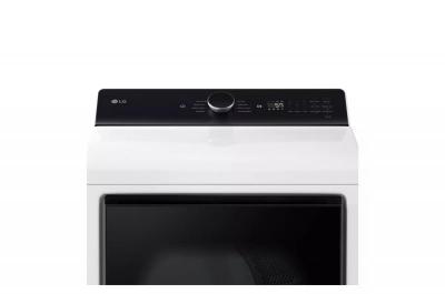 27" LG 7.3 cu. ft. Ultra Large Capacity Rear Control Electric Dryer - DLE8400WE