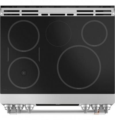 30" Café Slide-In Induction & Convection Range - CHS90XP2MS1