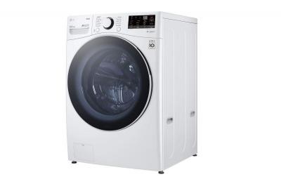 27" LG 5.2 cu. ft Front Load Smart Washer with ColdWash Technology Quiet Operation and SmartDiagnosis - WM3600HWA