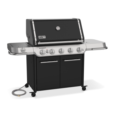 Weber Summit FS38 E Freestanding Natural Gas Grill in Black - Summit FS38 BLK NG