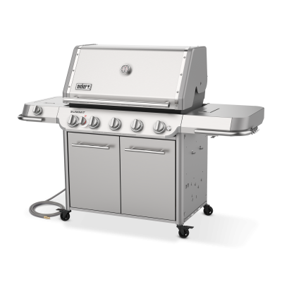 Weber Summit FS38 S Freestanding Natural Gas Grill in Stainless Steel - Summit FS38 S NG