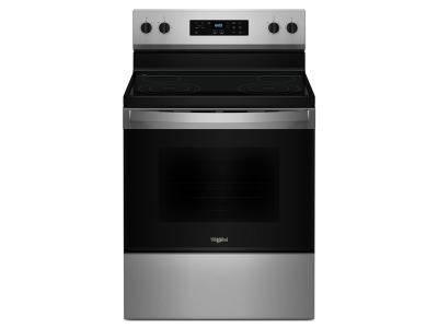 30" Whirlpool Freestanding Electric Range with 4 Elements - YWFES3530RS