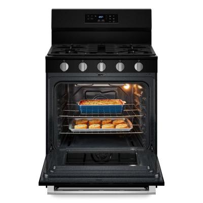 30" Maytag 5.0 Cu. Ft. Convection Gas Range With No Preheat Air Fry - MFGS6030RB