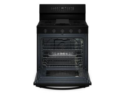 30" Whirlpool 5.3 Cu. Ft. Smart Gas Range with Air Cooking Technology - WFGS7530RB