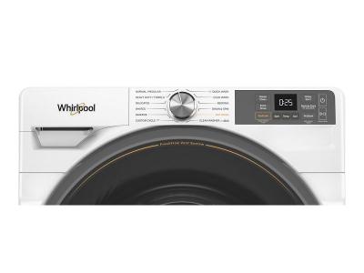 27" Whirlpool 5.2 Cu. Ft. Front Load Washer with WiFi Connectivity - WFW5720RW