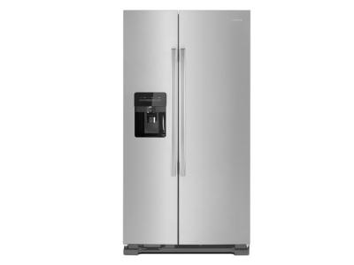 33" Amana Side-by-Side Refrigerator with Dual Pad External Ice and Water Dispenser - ASI2175GRS