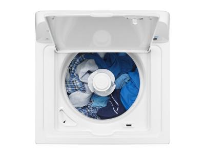 28"  Amana 4.4 Cu. Ft. Top-Load Washer With Dual Action Agitator - NTW4519JW