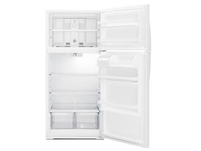 28" Whirlpool 14.3 Cu. Ft. Top-Freezer Refrigerator With Freezer Temperature Control - WRT134TFDW