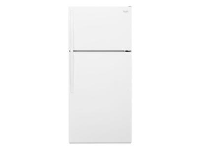 28" Whirlpool Wide Top-Freezer Refrigerator with Optional Icemaker - WRT314TFDW