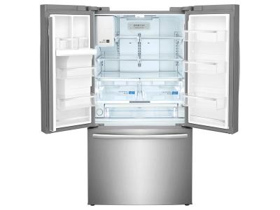 36" Frigidaire Gallery 27.8 Cu. Ft. French Door Refrigerator in Stainless Steel - GRFS2853AF