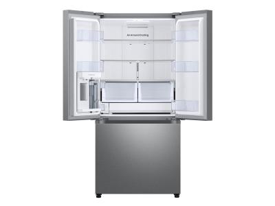 33" Samsung 24.5 Cu. Ft. French Door Refrigerator in Stainless Steel - RF25C5551SR/AA