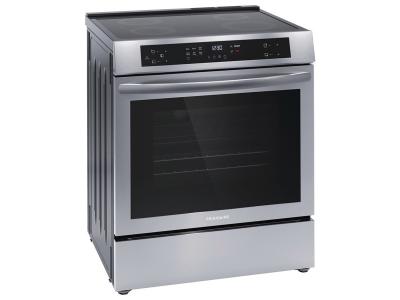 30" Frigidaire Electric Front Control Induction Range with Convection Bake - FCFI308CAS