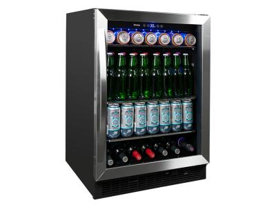 24" Danby 5.7 Cu. Ft. Built-in Beverage Center in Stainless Steel - DBC057A1BSS