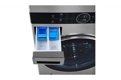 27" LG Front Load WashTower 5.2 Cu. Ft. Washer and 7.4 Cu. Ft. Electric Dryer - WKEX200HVA