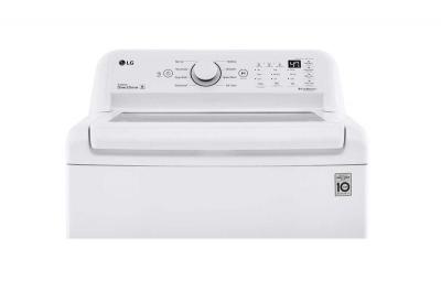 27" LG 5.2 Cu. Ft. Ultra Large Capacity Top Load Washer - WT7010CW