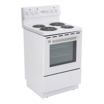 24" Marathon Freestanding Electric Range in White - MER241W-2