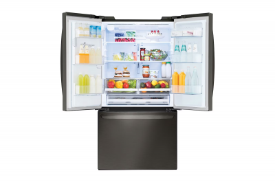 36" LG 28 Cu. Ft. French Door Refrigerator with Slim SpacePlus Ice and Water dispenser - LRFS28XBD