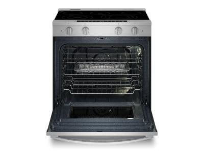 30" Whirlpool Smart Slide In Electric Range with Air Cooking Technology - YWSES7530RZ