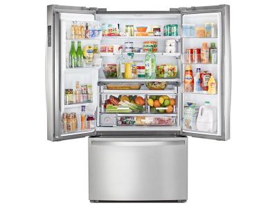 36" Whirlpool Counter Depth French Door Refrigerator in Fingerprint Resistant Stainless Finish - WRFC9636RZ