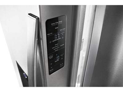 36" Whirlpool Counter Depth French Door Refrigerator in Fingerprint Resistant Stainless Finish - WRFC9636RZ