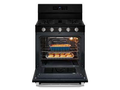 30" Maytag 5.0 Cu. Ft. Convection Gas Range With No Preheat Air Fry - MFGS6030RB