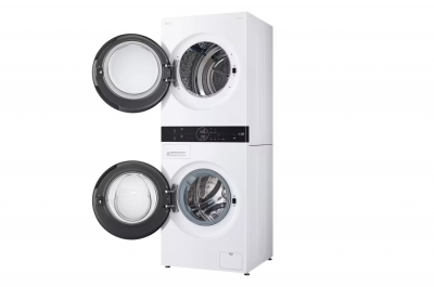 24" LG WashTower with 3.1 Cu. Ft. Washer and 4.2 Cu. Ft. Dryer - WKHC152HWA