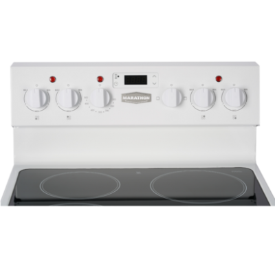 24" Marathon Electric Range With Schott Ceran Smooth Top – MER245W-2